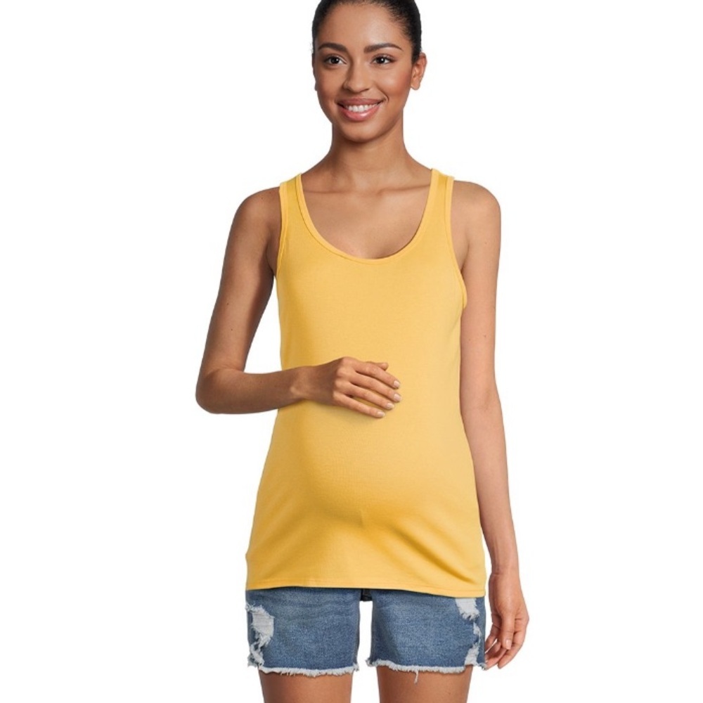 Maternity Essentials Non Shirred Tank, Sizes S, M